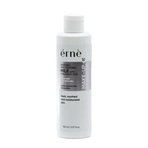 Lapte demachiant pentru piele sensibila cu Acid Hialuronic, 150ml, Erne