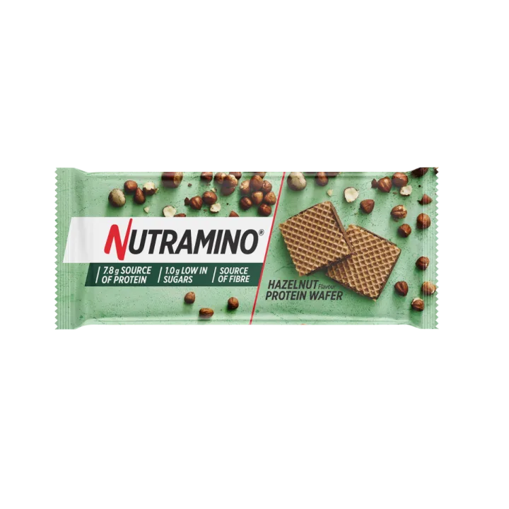 Napolitane proteice Wafer-Hazelnut, 39g, Nutramino