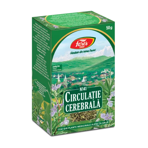 Ceai Circulatie Cerebrala N141, 50g, Fares