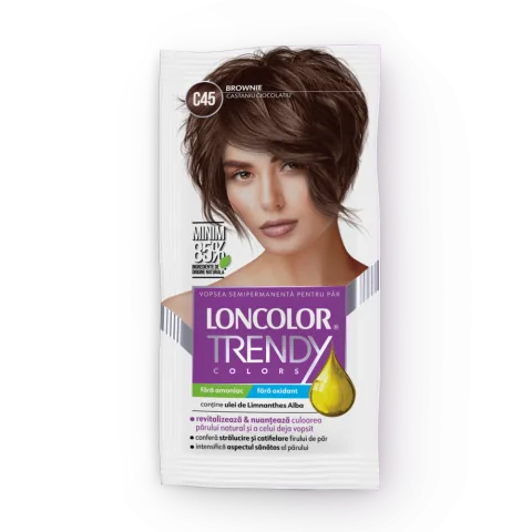 Vopsea de par semi-permanenta Trendy Colors C45, 50ml, Loncolor