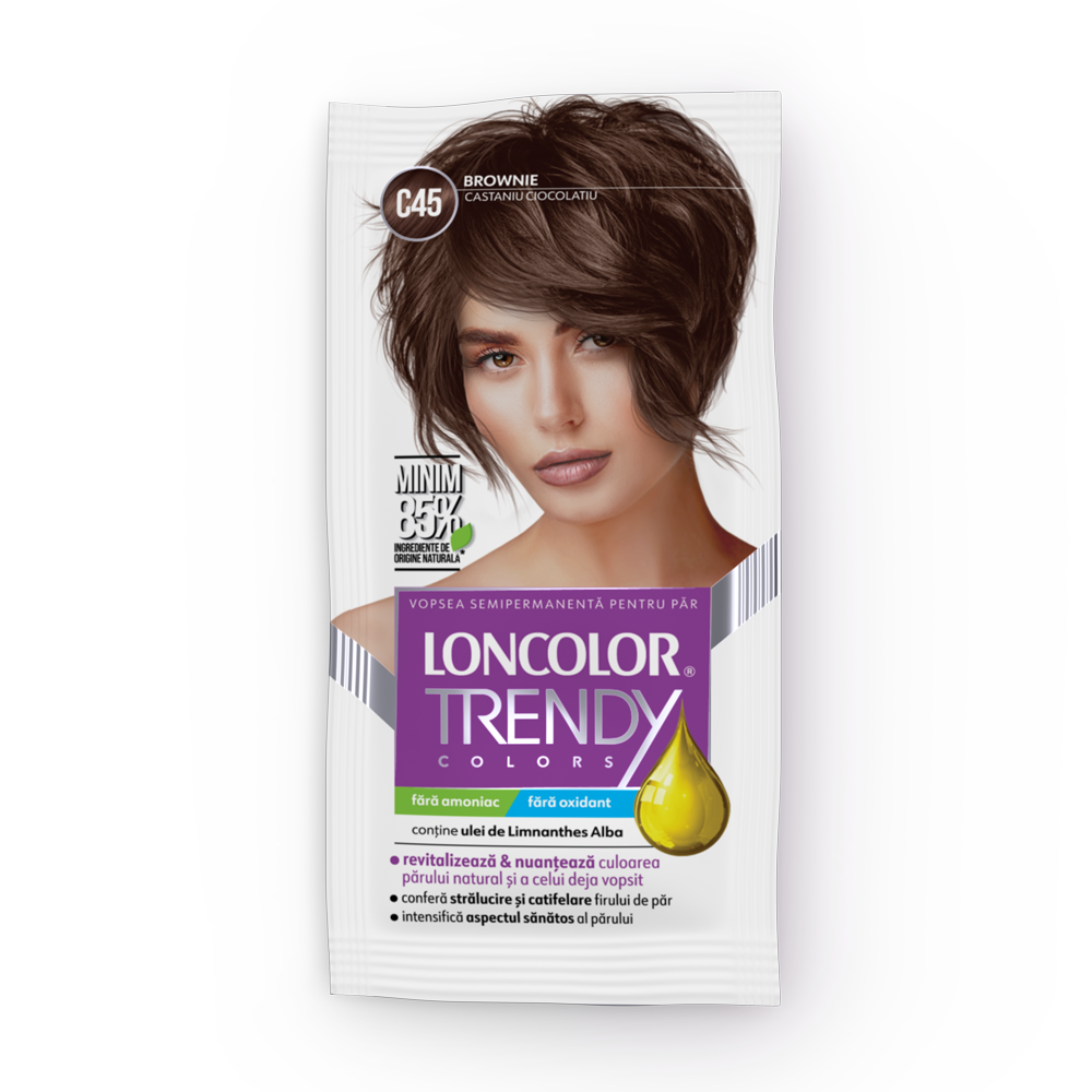 Vopsea de par semi-permanenta Trendy Colors C45, 50ml, Loncolor