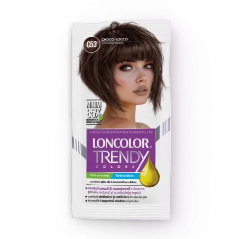 Vopsea de par semi-permanenta Trendy Colors C53, 50ml, Loncolor