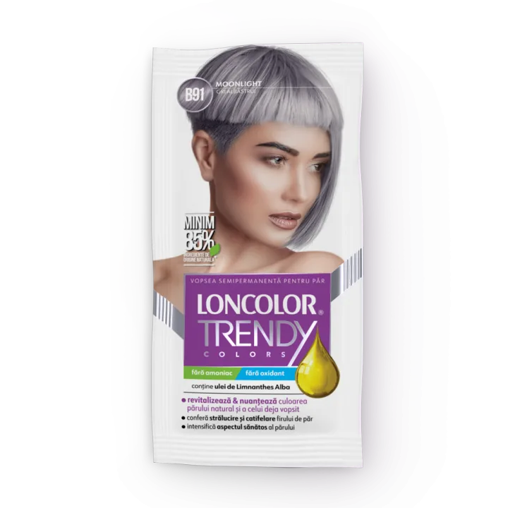 Vopsea de par semi-permanenta Trendy Colors B91, 50ml, Loncolor