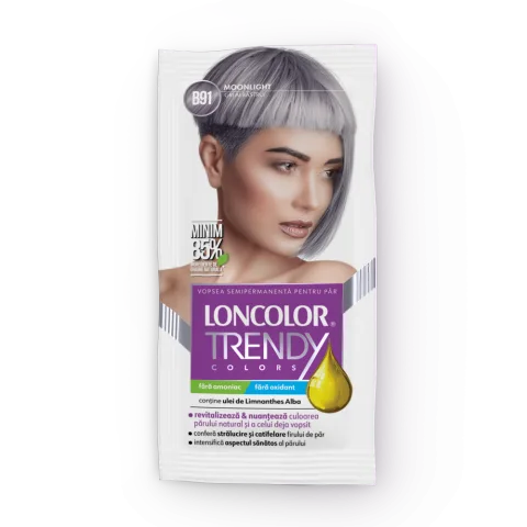 Vopsea de par semi-permanenta Trendy Colors B91, 50ml, Loncolor