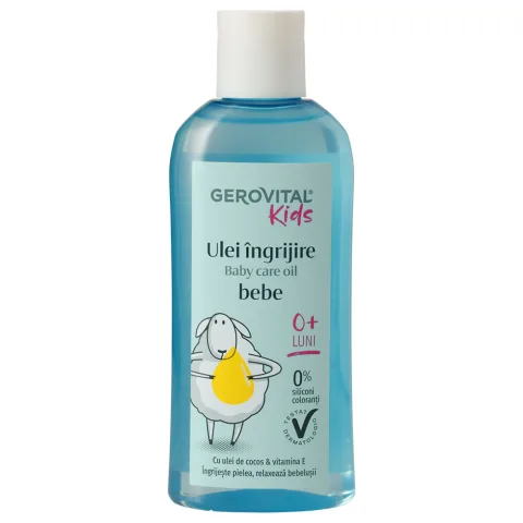 Ulei ingrijire pentru pielea bebelusilor Gerovital Kids, 150ml, Gerovital
