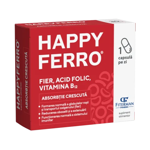 Happy Ferro, 30 capsule, Fiterman