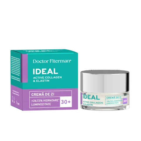 Crema de zi 30+ Ideal Active Collagen, 50ml, Doctor Fiterman