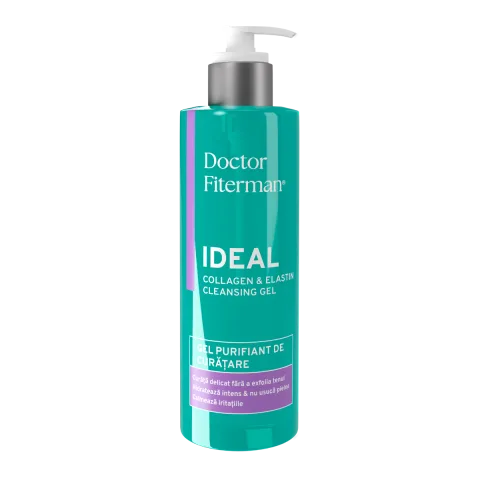 Gel purifiant de curatare Ideal Collagen si Elastina, 250ml, Doctor Fiterman