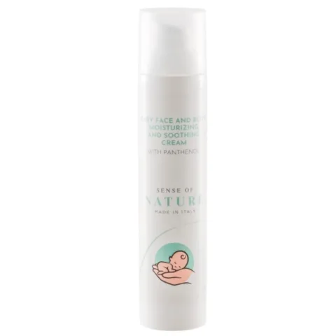 Crema hidratanta cu panthenol pentru fata si corp Baby, 100ml, Sense of Nature