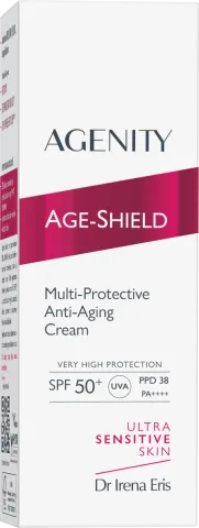 Crema anti-aging Age-Shield Multi-Protective SPF50+, 50ml, Agenity