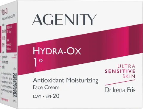 Crema de zi hidratanta antioxidanta Hydra-Ox 1 SPF20, 50ml, Agenity