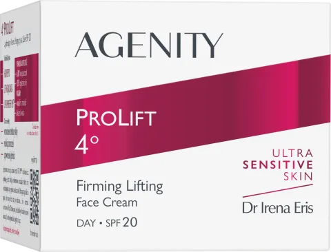 Crema de zi pentru fermitate cu efect de lifting ProLift 4 SPF20, 50ml, Agenity