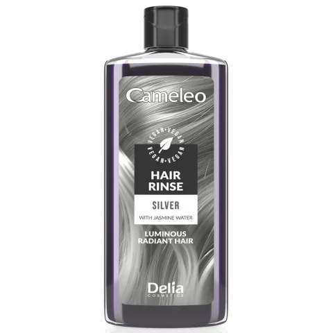 Lotiune nuantatoare pentru par Argintiu, 200ml, Delia Cosmetics