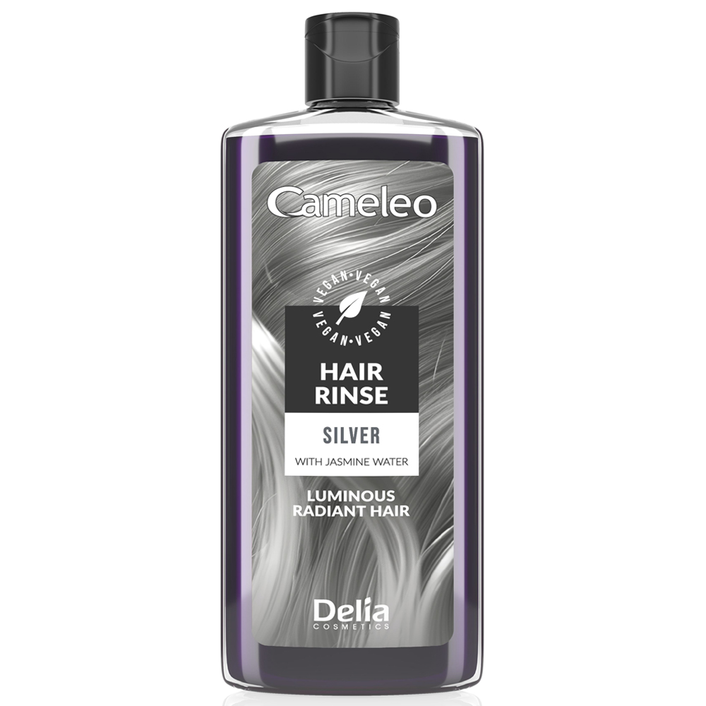 Lotiune nuantatoare pentru par Argintiu, 200ml, Delia Cosmetics