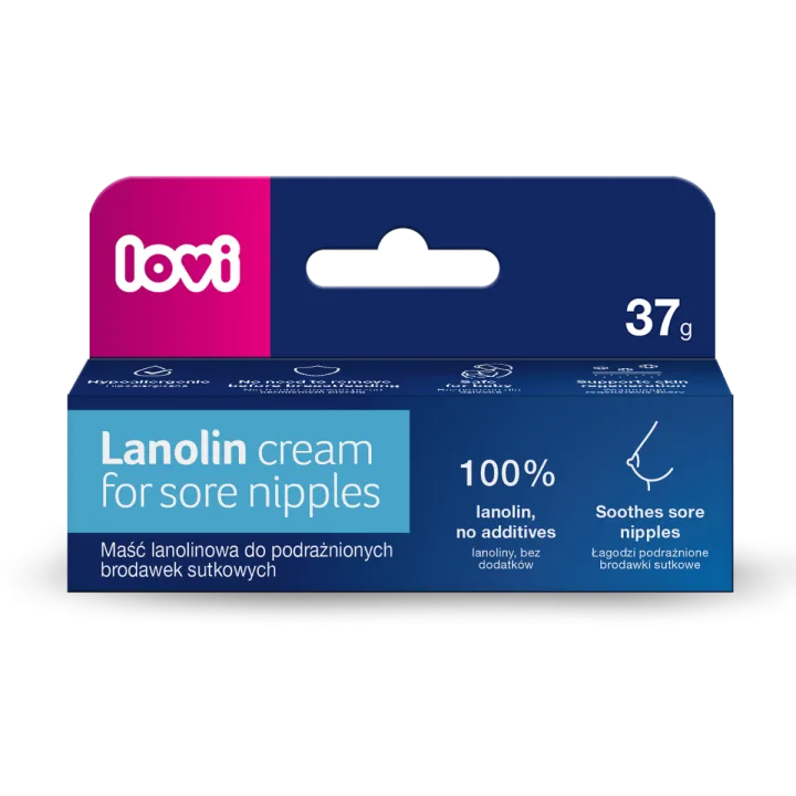 Crema cu lanolina pentru mamelon 14/001, 37g, LOVI