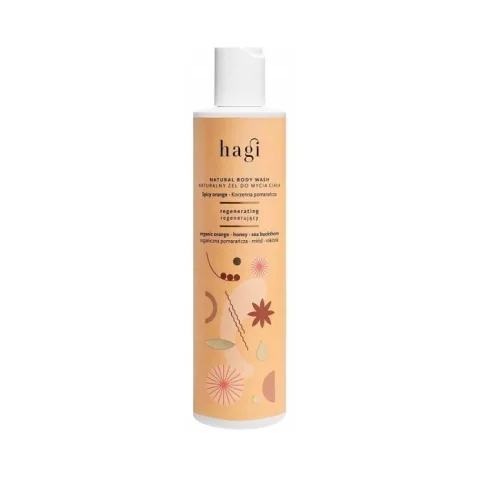 Gel de dus regenerant Spicy Orange, 300ml, Hagi