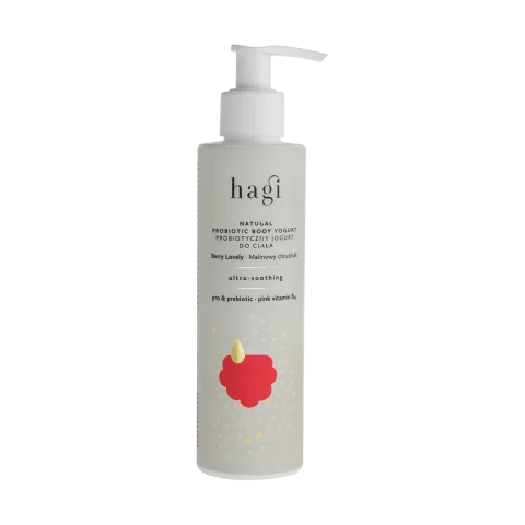 Iaurt de corp ultra-calmant cu probiotice Berry Lovely, 200ml, Hagi