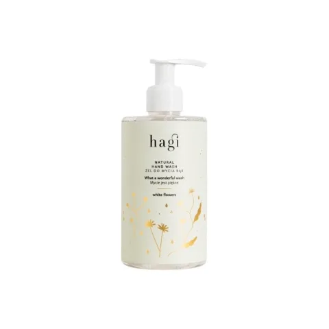 Sapun lichid pentru maini cu Flori Albe, 300ml, Hagi