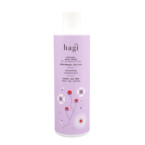 Gel de dus natural White Bouquet, 300ml, Hagi
