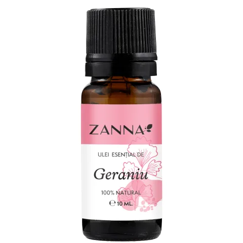 Ulei esential de Geraniu, 10ml, Zanna