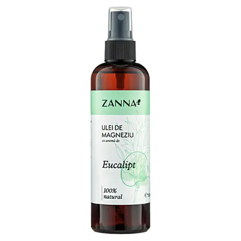 Ulei de magneziu cu aroma de eucalipt, 150ml, Zanna
