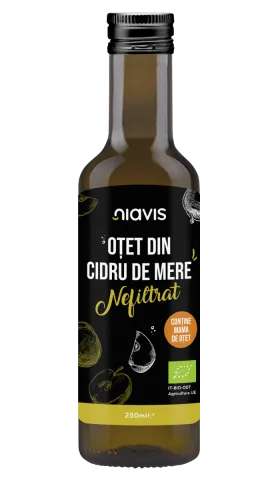 Otet din cidru de mere nefiltrat, 250ml, Niavis
