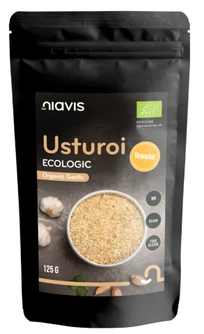 Usturoi granulat ecologic, 125g, Niavis