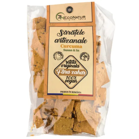 Saratele artizanale curcuma, 150g, EcoNatur
