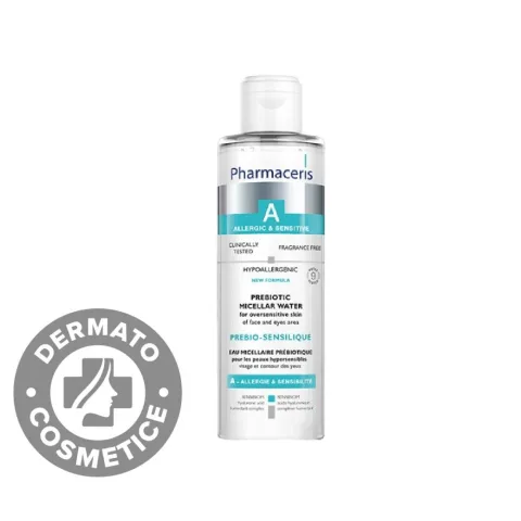 Apa micelara pentru piele extrem de sensibila Prebio-Sensilique A, 200ml, Pharmaceris