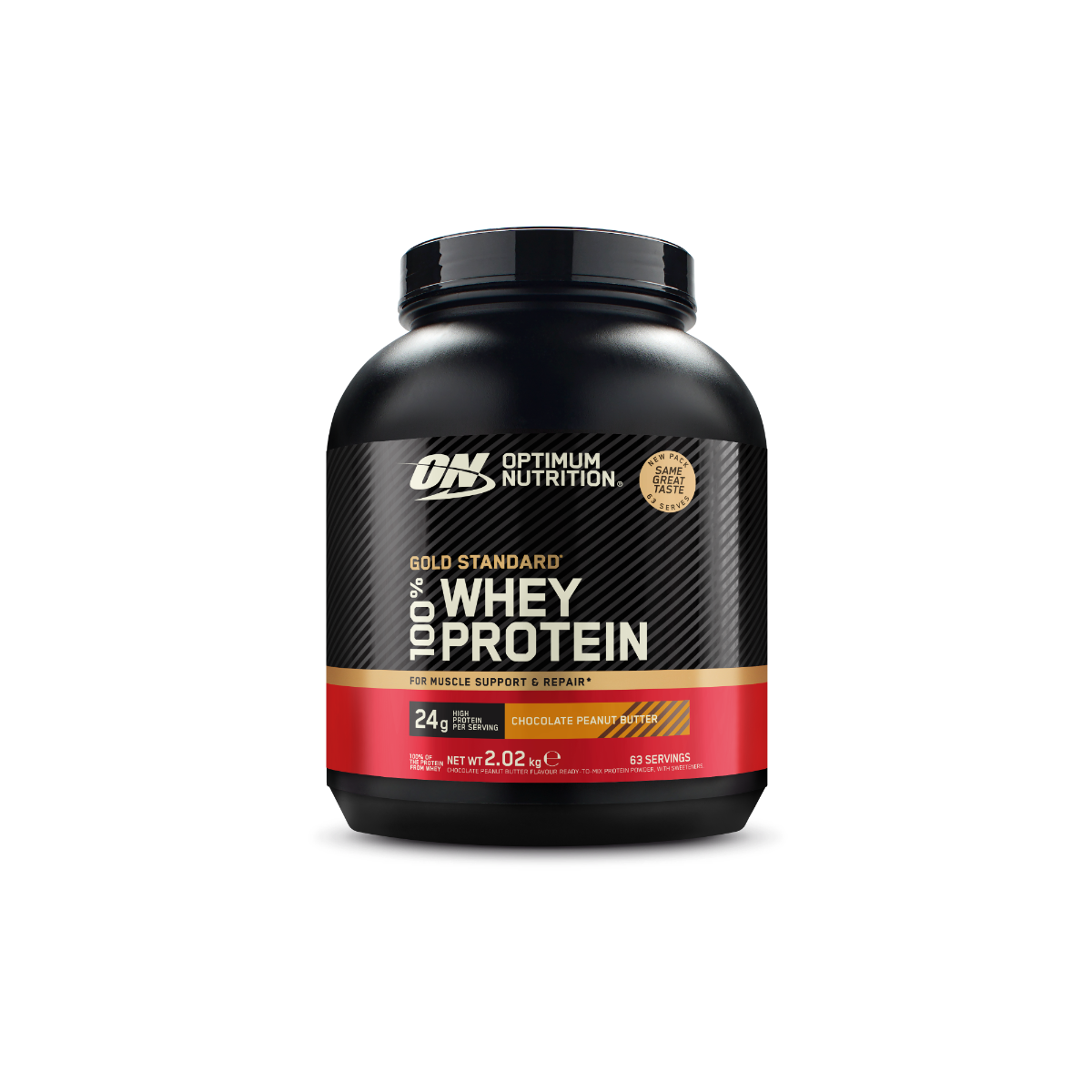 Pudra proteica proteine din zer 100% whey gold standard Unt arahide cu ciocolata , 2.02kg, Optimum Nutrition