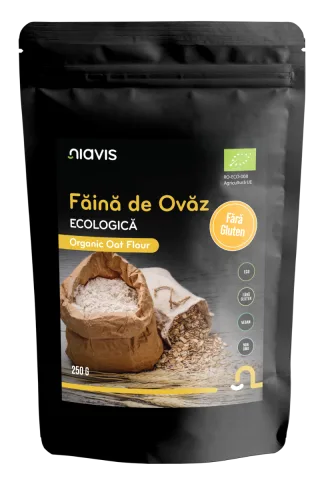 Faina de ovaz fara gluten Eco, 250g, Niavis