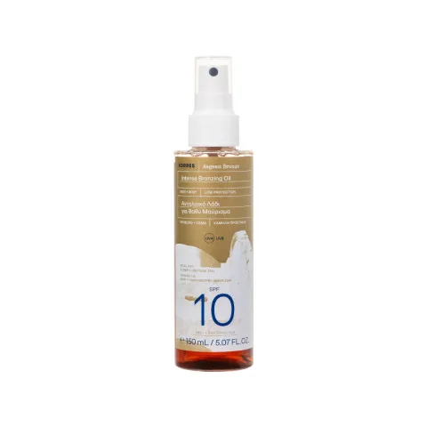 Ulei uscat cu SPF10 Sun Aegean Bronze, 150ml, Korres