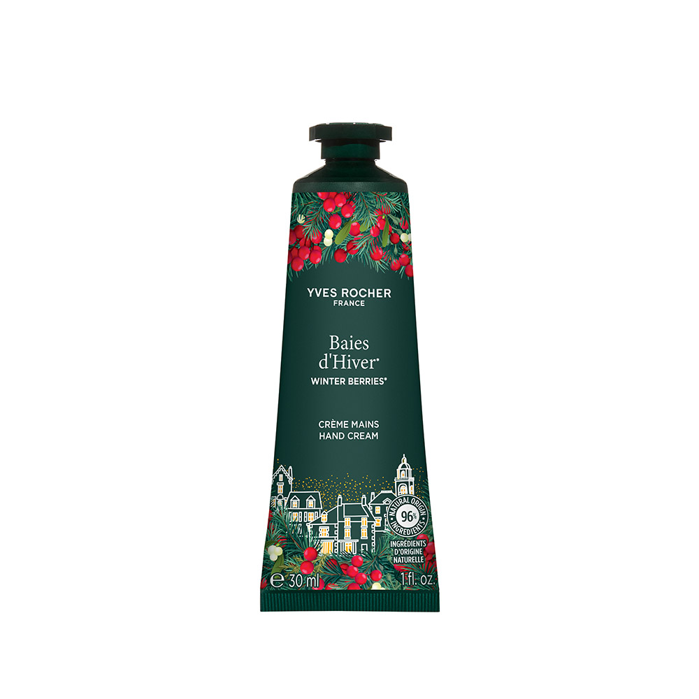 Crema pentru maini cu fructe rosii, 30ml, Yves Rocher
