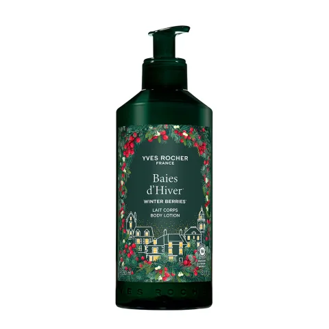 Lapte de corp cu fructe rosii, 390ml, Yves Rocher