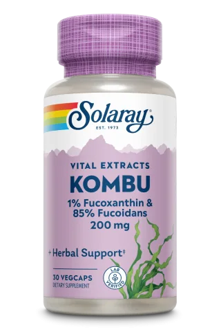 Kombu Fucoxanthin Solaray, 30 capsule, Secom
