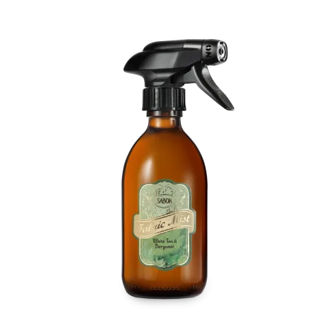 Parfum pentru textile White Tea & Bergamota, 300ml, Sabon