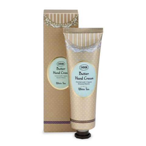 Crema de maini White Tea, 75ml, Sabon