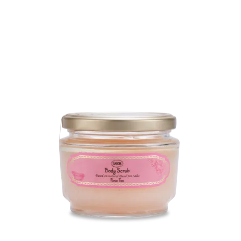 Exfoliant de corp Rose Tea, 320g, Sabon