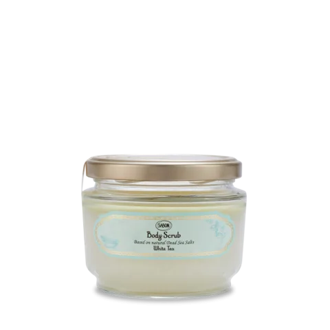 Exfoliant pentru corp White Tea, 320g, Sabon