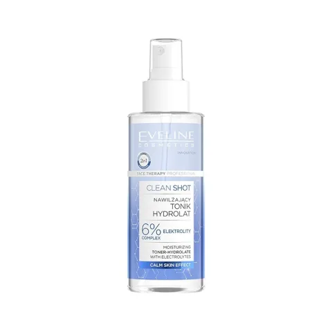 Clean shot toner-hydrolate hidratant, 150ml, Eveline Cosmetics