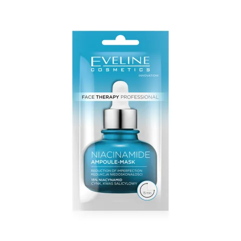 Masca pentru fata cu niacinamide 8ml, Eveline Cosmetics