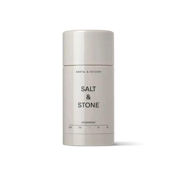 Deodorant cu Santal si Vetiver Extra Strength, 75g, Salt & Stone