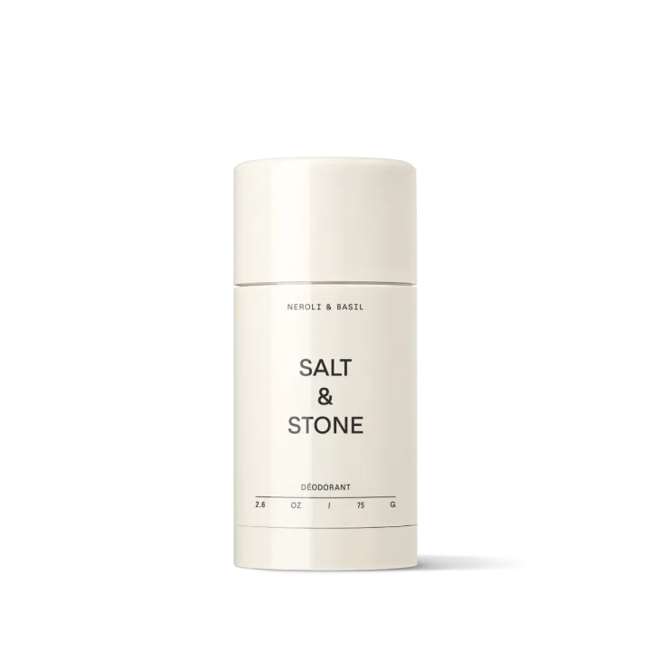 Deodorant cu Neroli si Busuioc Extra Strength, 75g, Salt & Stone