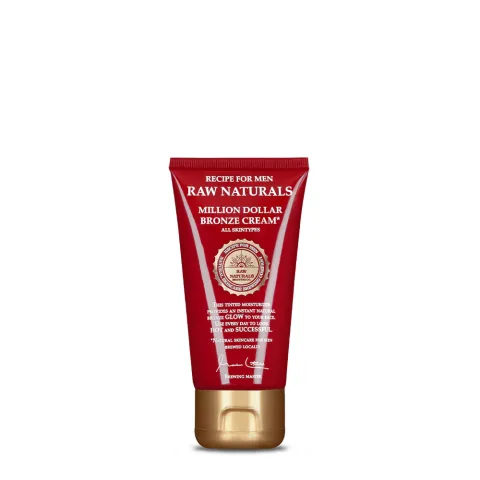 Crema hidratanta colorata Million Dollar Bronze, 75 ml, Raw Naturals