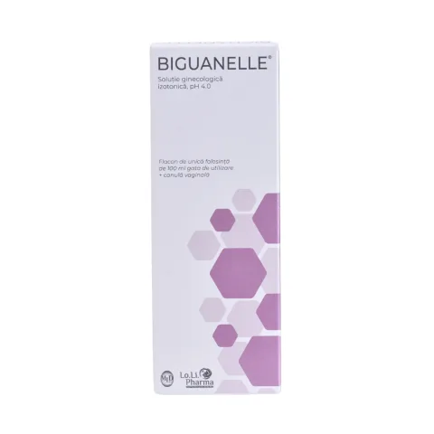 Biguanelle solutie ginecologica izotonica, 100ml, LO.LI. Pharma