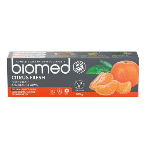Pasta de dinti Citrus Fresh, 75ml, Biomed