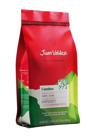 Cafea premium boabe Cumbre, 454g, Juan Valdez