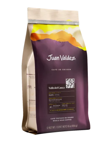 Cafea boabe Origine Valle del Cauca, 454g, Juan Valdez