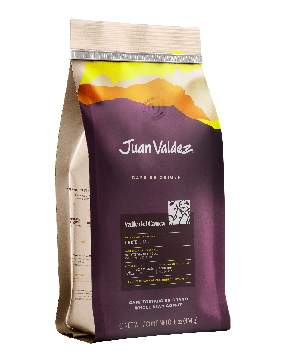 Cafea boabe Origine Valle del Cauca, 454g, Juan Valdez