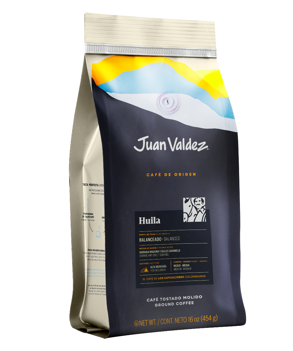 Cafea macinata Origine Huila, 454g, Juan Valdez